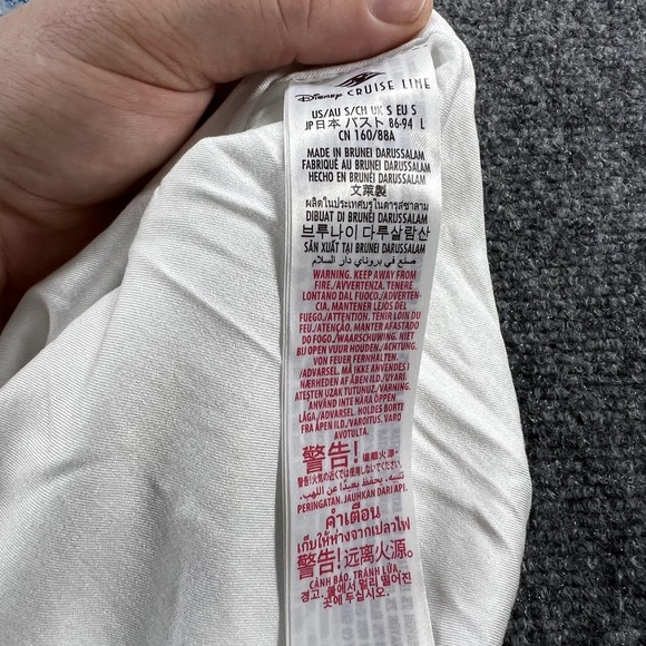 Disney Cruise Line Dress Womens Small Mickey Floral Tank Sundress Tropical - Picture 14 of 16